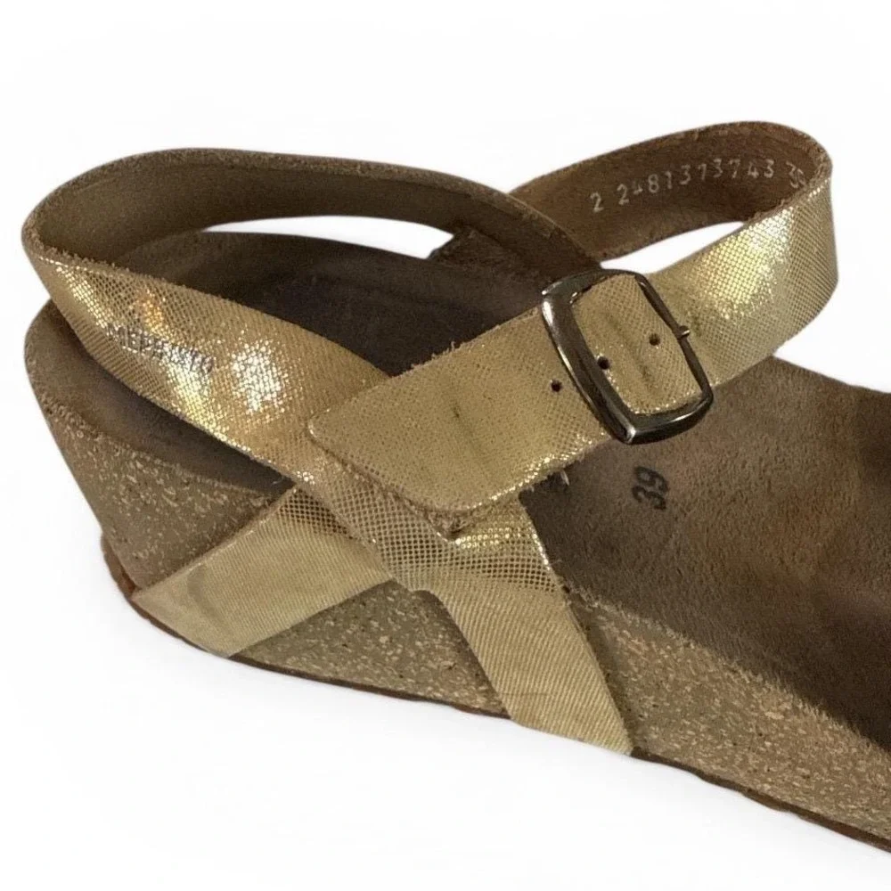 Mephisto Wedge Sandals Size 39 - Picture 4 of 7